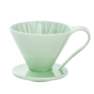 Пуровер CAFEC Arita Ware Flower Dripper Cup4 Green